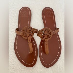 Tory Burch Sandals - Brown Leather - Size 8.5